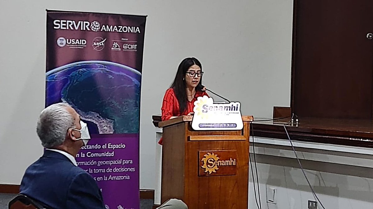 amazonacca's tweet photo. 🔴 #EnVivo Inicia el lanzamiento de la herramienta #GEOGloWS co-desarrollada por @senamhiperu @BiovIntCIAT_esp y @amazonacca en el marco del Programa @SERVIRAmazonia #SERVIRAmazonia
Conéctate en #Facebook ➡️ https://t.co/EAi6lpS8Yi https://t.co/uuBE7C1XSJ