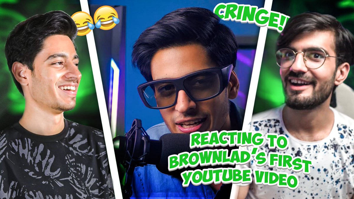TeamArrow_'s tweet image. Reacting to Brownlad's First Video! Ft. @brownladhusnain &amp;amp; Predator 

Watch Full Video on YT👇
🔗 youtu.be/mRI4h3U1CMM
🔗 

Edited by @Vertix_Vfx 
Thumbnail by @CloudzyPK