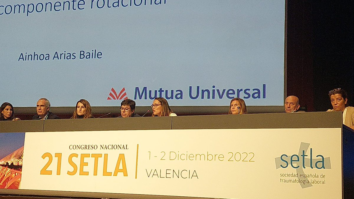 Tercera Mesa oficial
🔹 Valoración y tratamiento de lesiones sindesmosis en tobillo
ℹ Fisiopatología de las lesiones de tobillo con componente rotacional: <a href="/DAinhoaarias/">Dra.AinhoaArias</a> 
#SETLA2022