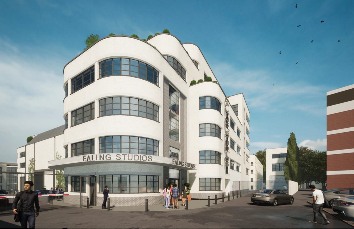 Good for Ealing (@goodforealing) on Twitter photo In a boost for culture and the west London economy, <a href="/EalingStudios/">Ealing Studios</a> received permission from <a href="/EalingCouncil/">Ealing Council</a> this week for new, additional state of the art, sustainable film production, workshops and office space in the Studios’ distinctive Art Deco original 1930’s style. In a boost for culture and the west London economy, <a href="/EalingStudios/">Ealing Studios</a> received permission from <a href="/EalingCouncil/">Ealing Council</a> this week for new, additional state of the art, sustainable film production, workshops and office space in the Studios’ distinctive Art Deco original 1930’s style.