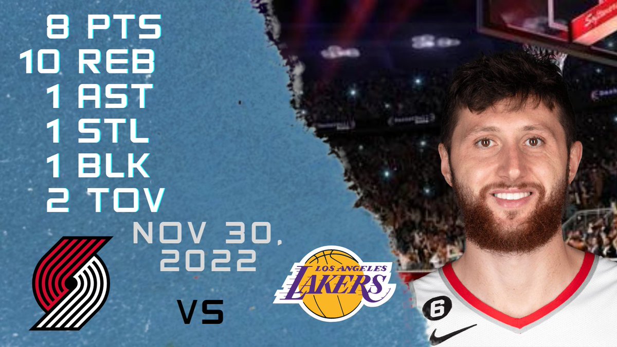 Jusuf Nurkic NBA highlights BLAZERS vs LAKERS 30-11-2022 REGULAR SEASON https://t.co/x5TTIwb6BI

Follow us for more  highlights!!

#JusufNurkic #Jusuf #Nurkic #NBAREGULARSEASON #nbahighlights #basketball #portland #trail #blazers https://t.co/95kgcGnmK9