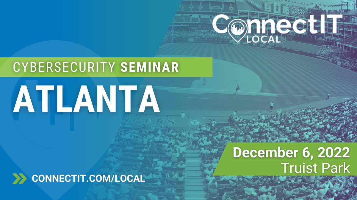 RapidFireTools's tweet image. Join us on December 6 for our #ConnectITLocal Cybersecurity Seminar in Atlanta, GA!

This event will include insights from the industry&apos;s most impactful solution providers, cover the crucial role of IT Service Providers in stopping cyber crime &amp;amp; more. bit.ly/3AZusCR