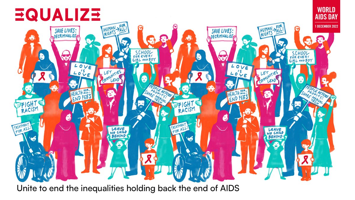 The #WorldAIDSDay 2022 theme is #EQUALIZE. Health inequities hurt progress against epidemics. Using #datascience, #behavioralscience & #AI, our work at Surgo aims to develop precise, targeted insights that promote #healthequity & inform interventions 🌎 unaids.org/en/2022-world-…