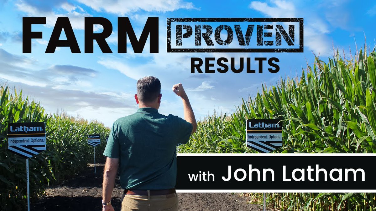 LathamSeeds's tweet photo. Latham Hi-Tech Seeds takes home multiple F.I.R.S.T. Trial wins across the upper Midwest. John Latham, president, shares the dish, check it out: https://t.co/35Vnz7VEJG

#FamilyOwned #FarmProven #LathamSeeds https://t.co/nW6bldMRqd