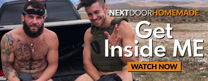 Male Bonding Is Taken To The Extreme As Primal Urges Rage in @NextDoorStudios' New 4K Feature 'GET INSIDE