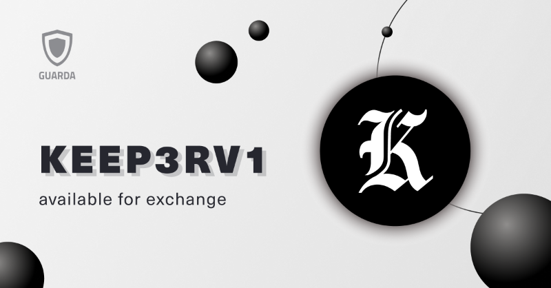 GuardaWallet's tweet photo. This #blockchain is definitely a keeper, or should we say, Keep3r?
@thekeep3r offers decentralized actors set up their rules, improve the network on their pace and get rewarded with #KP3R for it 🪙
#Keep3r is now available for exchange on all platforms of Guarda Wallet 🔁