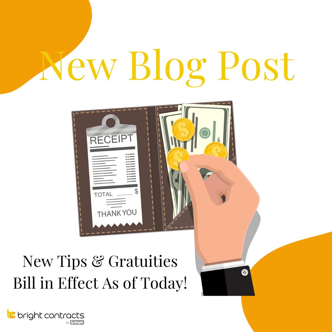 BrightContracts's tweet image. As of today, December 1st 2022, a new law has come into effect to safeguard employees’ tips. 

Go to the link below or blog link in our bio to read what this new amendment means for employers and employees.

hubs.li/Q01tLC7N0

#HRPolicies #HR #legislationupdate