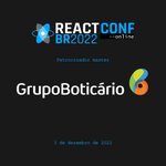 Photo by React Brasil (@ReactConfBR)