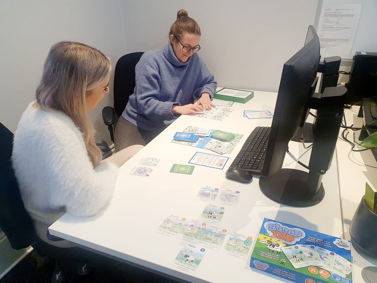 The office flocked to play Sheep Dip this afternoon in order to come up with its marketing strategy!

#Norwich #BoardGames