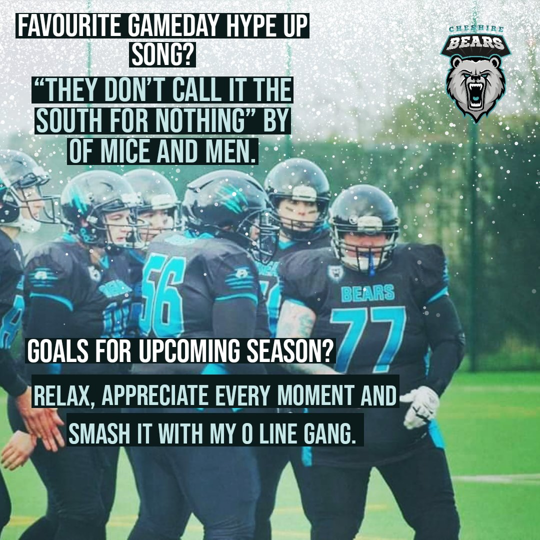 What's behind door number one of Bears Christmas Advent Calender? 

It's our #77! Alex Jelfs! 

Come be a Bear. Get in touch to find out more! 

buff.ly/3GTiZIL 

#nfl #nfluk #womeninsport #Christmas #Advent #sports #playthegame #oline #olinequeen #thatsmycentre
