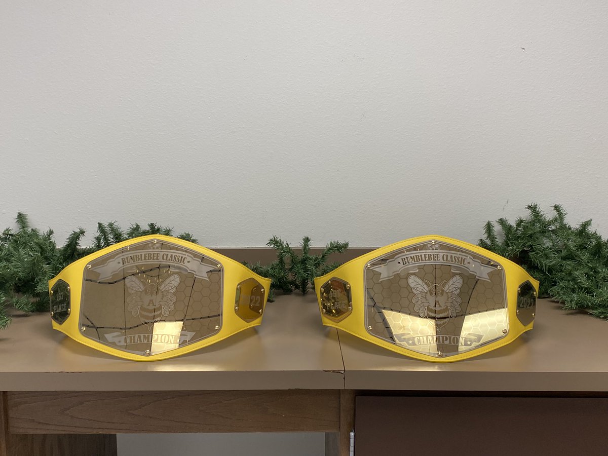 Day 1 off the 2022 Bumblebee Classic “Battle for the Belts” is underway!

#BestIsTheStandard