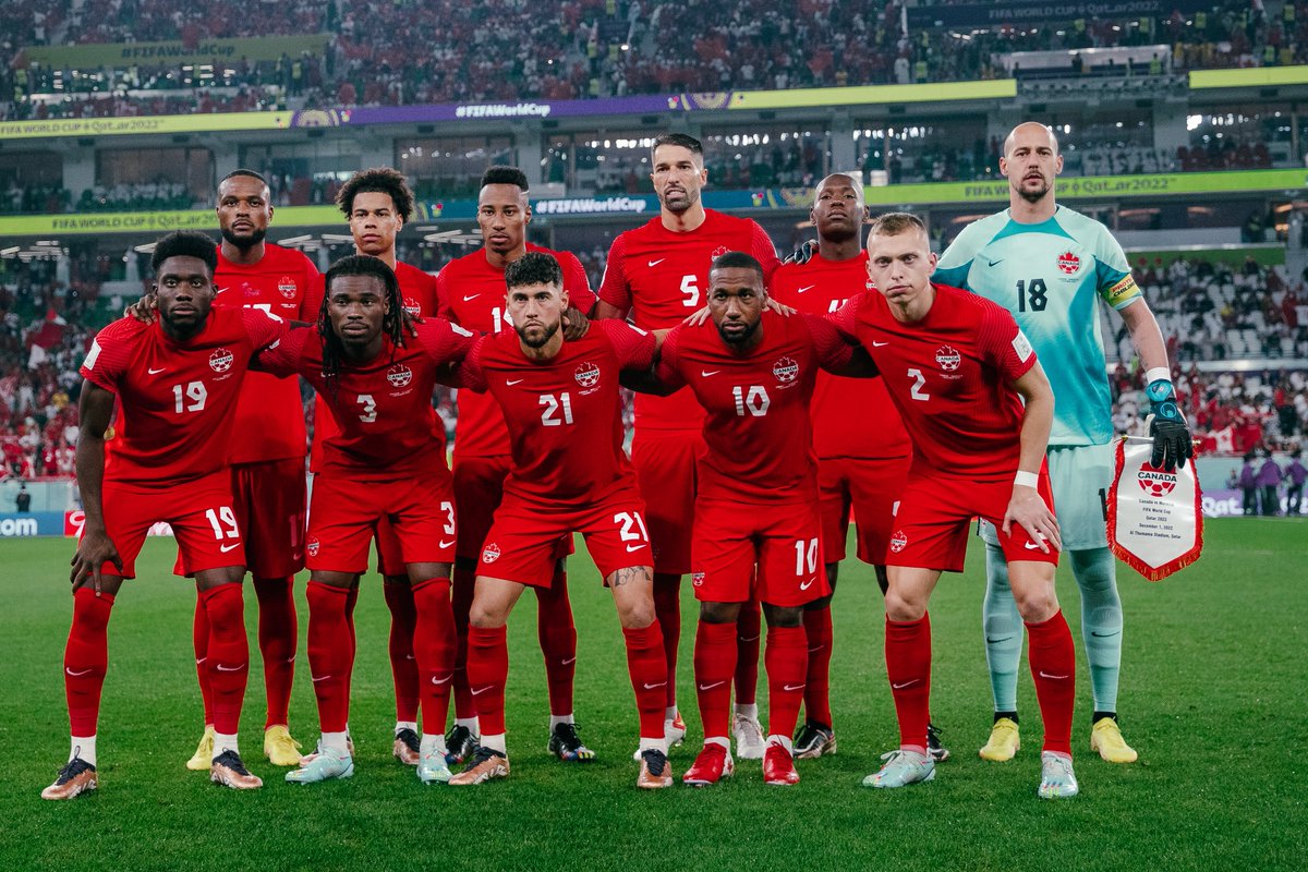 CanadaSoccerEN's tweet photo. SQUAD 👊

#WeCAN https://t.co/OWvFCK7eyM
