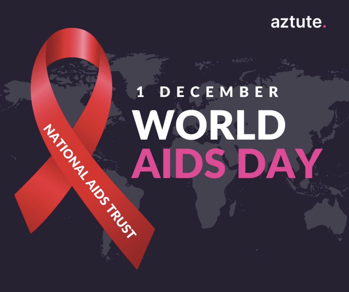 Today is #WorldAIDSDay . Aztute is assisting public health agencies to prevent, manage, and be prepared for the effects of AIDS, and other communicable diseases. We hope to empower the community through access, education, and more! aztute.com