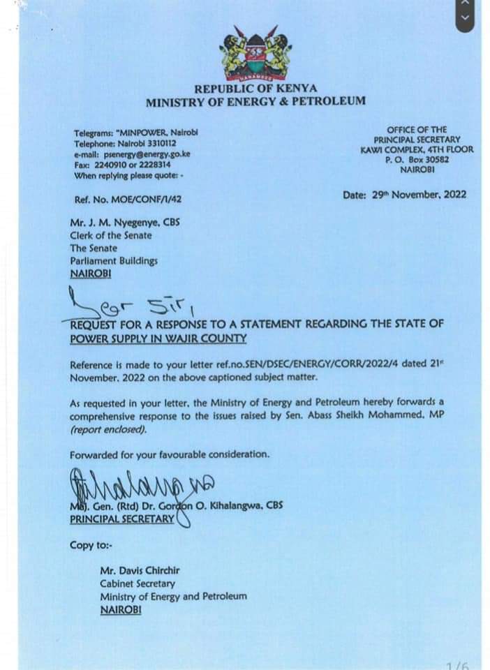 Senator Abass Sheikh Mohamed tweet media