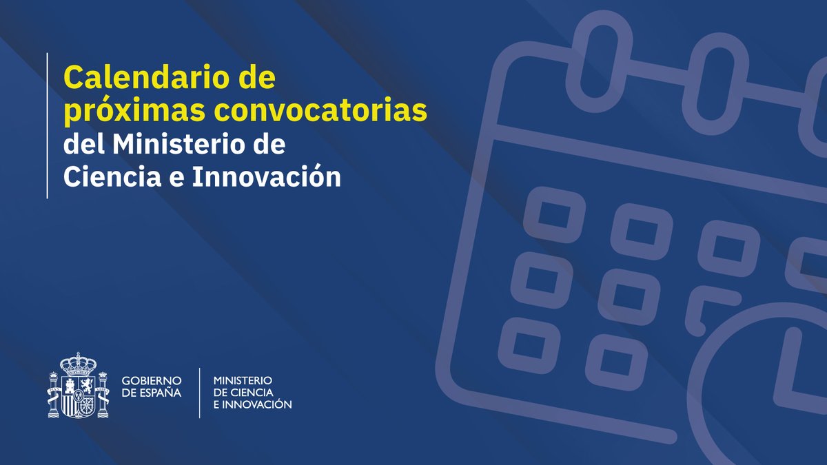 Ministerio de Ciencia, Innovación y Universidades tweet media