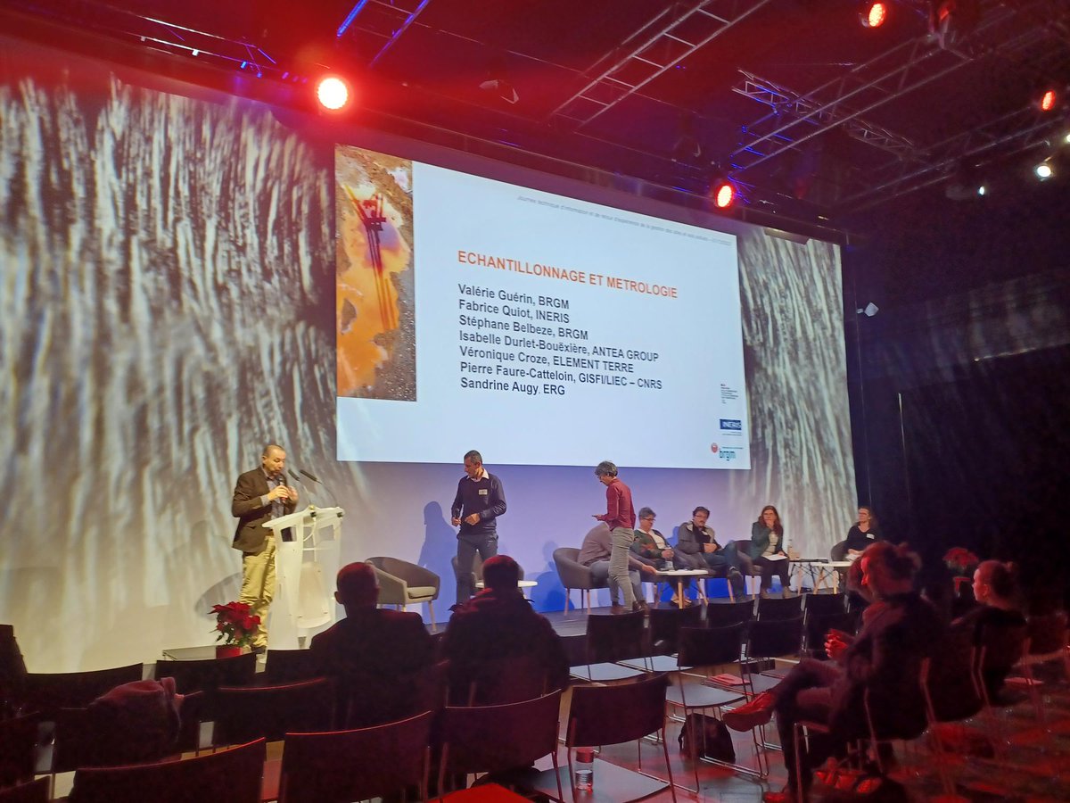 INERIS_fr's tweet image. #SSP2022 | Caractérisation des eaux superficielles et des sédiments
Intervention de notre expert Fabrice Quiot &amp;amp; de Valérie Guérin @BRGM_fr 

@Ecologie_Gouv
@BRGM_fr
#pollution #environnement #sitesetsolspollués