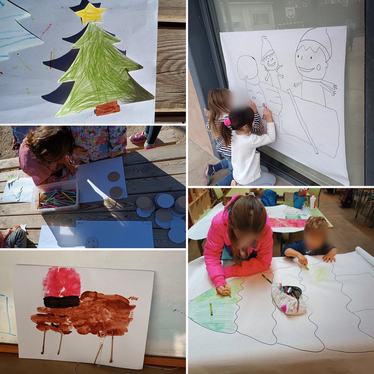 Encetem les manualitats de Nadal✨
#escolavilademany #tempsdelmigdia