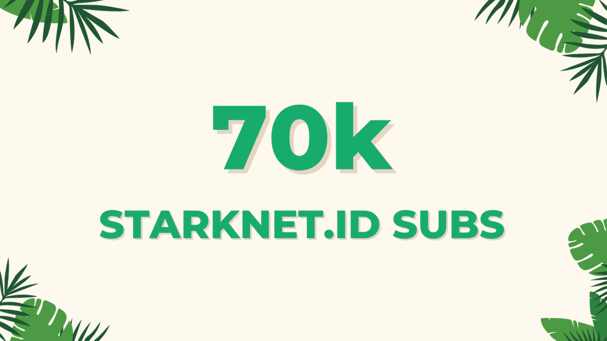 Starknet.id tweet media
