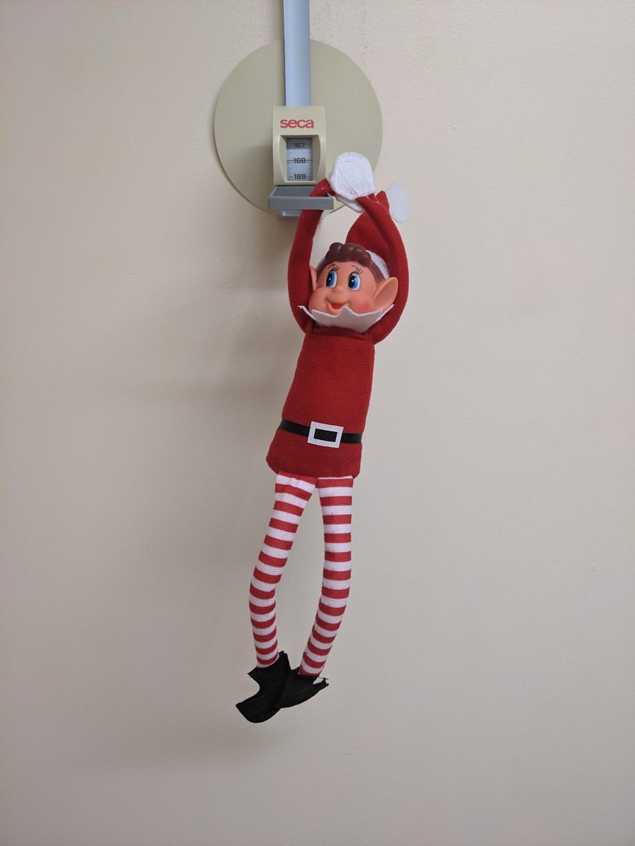 CF_dietitians's tweet image. 🎄 #CFElfOnTheShelf want's his height checked today
🤦Somethings not right! 
🧦 When we check your's remember to take your shoes and hats off -  why not take us giggle with silly socks this December! 
@bda_cf @cftrust @CFTrustYouth @CFAware @CF_physios #CF #CysticFirbrosis