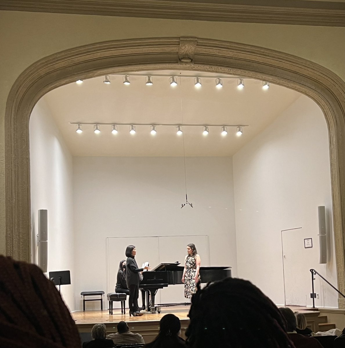 Paul Mathews (@p_mathews) on Twitter photo Welcome to <a href="/george_peabody/">Peabody Institute</a> Conservatory <a href="/myrahuang/">myra huang</a> for a Denyce Graves Foundation Shared Voices Masterclass. Welcome to <a href="/george_peabody/">Peabody Institute</a> Conservatory <a href="/myrahuang/">myra huang</a> for a Denyce Graves Foundation Shared Voices Masterclass.