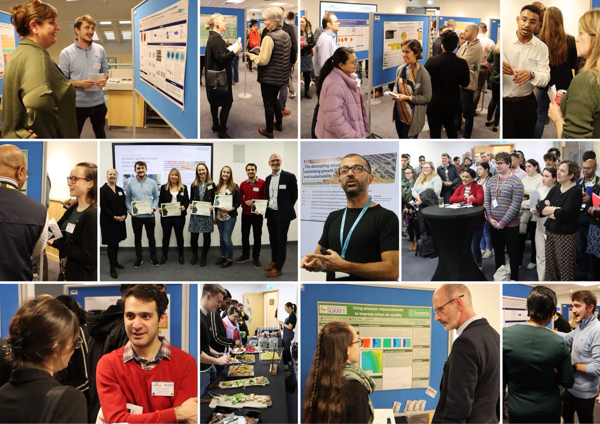 SurreyRP's tweet photo. Our first-ever Researcher Showcase took place on 30th Nov where Postgraduate researchers working on projects that overlap with business interests presented their posters. Thank you to all the employers who attended and voted. Congratulations to all the winners. @SurreyDocCol https://t.co/kKZKQk0w4G