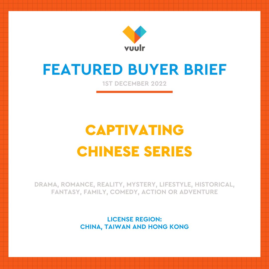 Do you have FAST or AVOD Rights to music-related content? Or non-exclusive SVOD rights to Rock and Heavy Metal music content?

Check out these #BuyerBriefs and more in full at vuulr.com/buyer-briefs