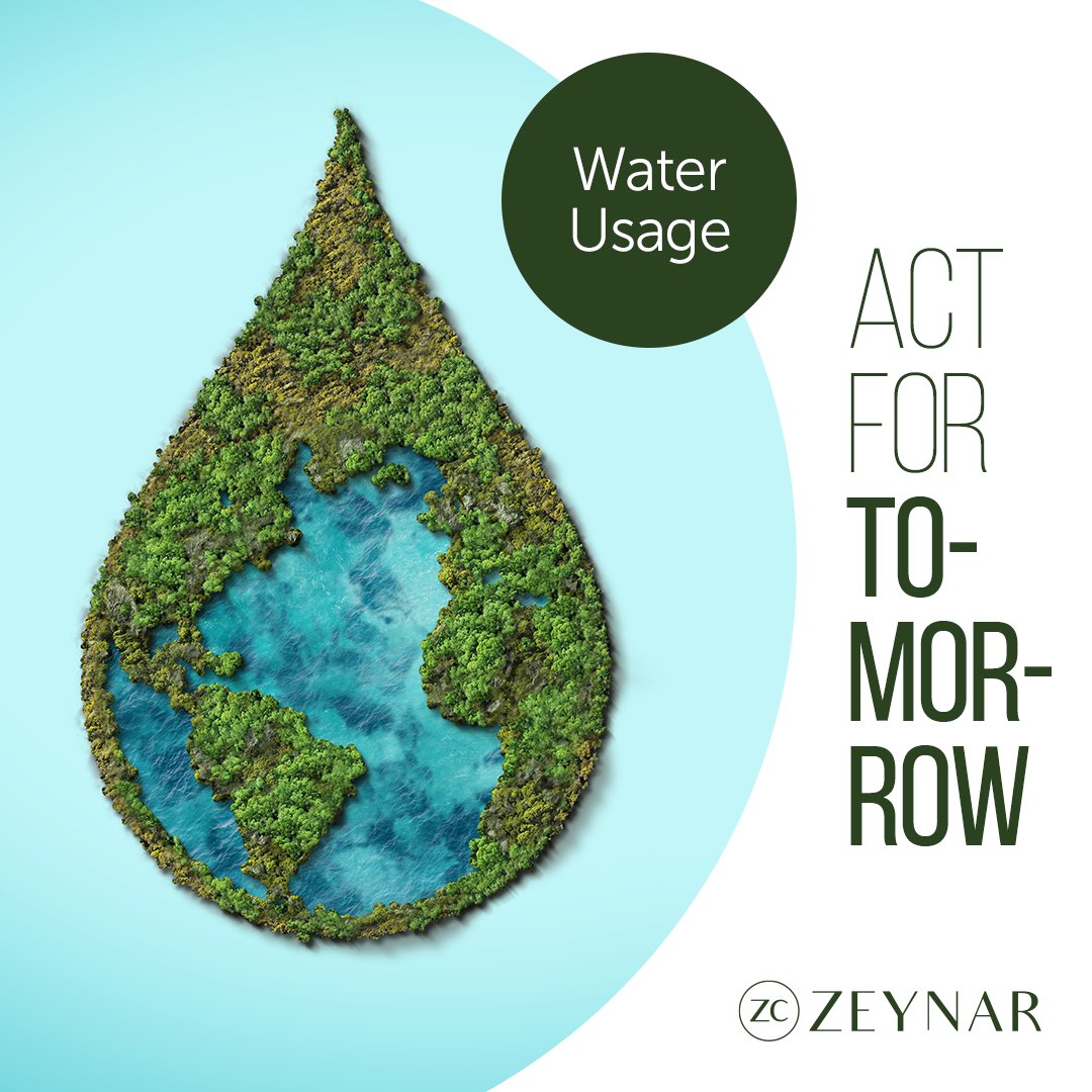 ZeynarTekstil's tweet photo. With the world's water resources at risk, we must act for tomorrow. Zeynar is committed to sustainable manufacturing process and low-waste manufacturing methods.

#Zeynar #ActForTomorrow https://t.co/lF1LmthWI5