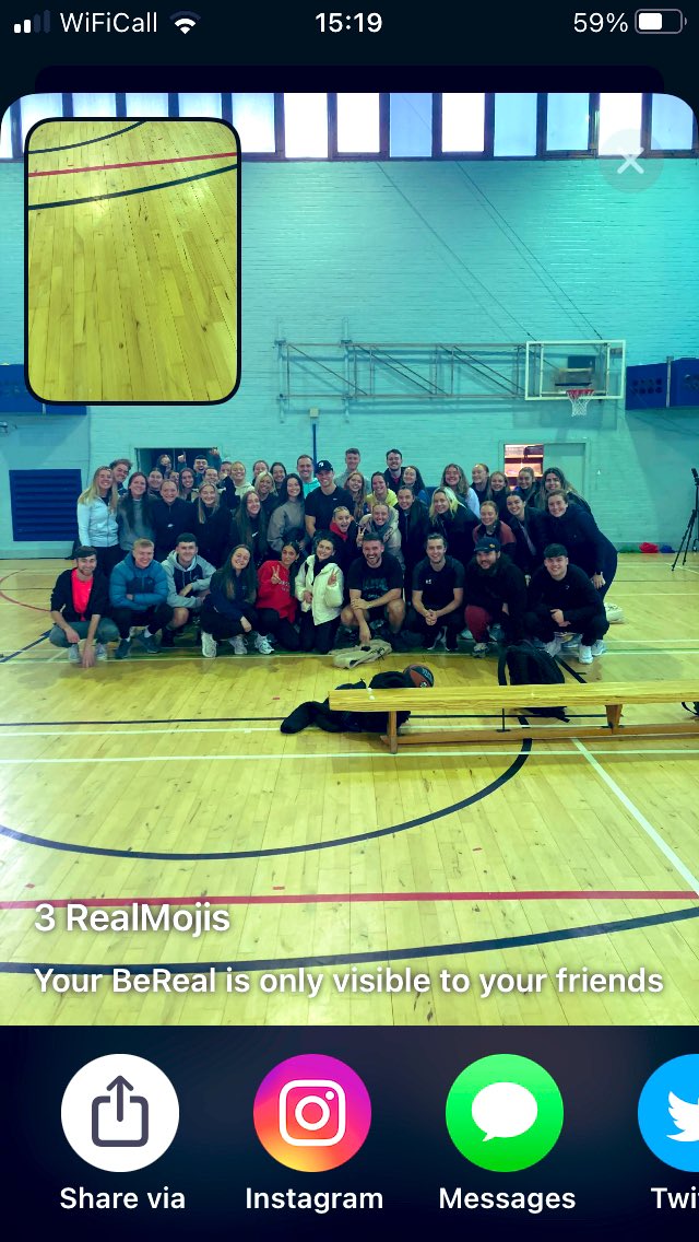 That’s a wrap! Last PEP4 Sport Psychology session for another year! I’ve not got the hang of BeReal yet, sorry!