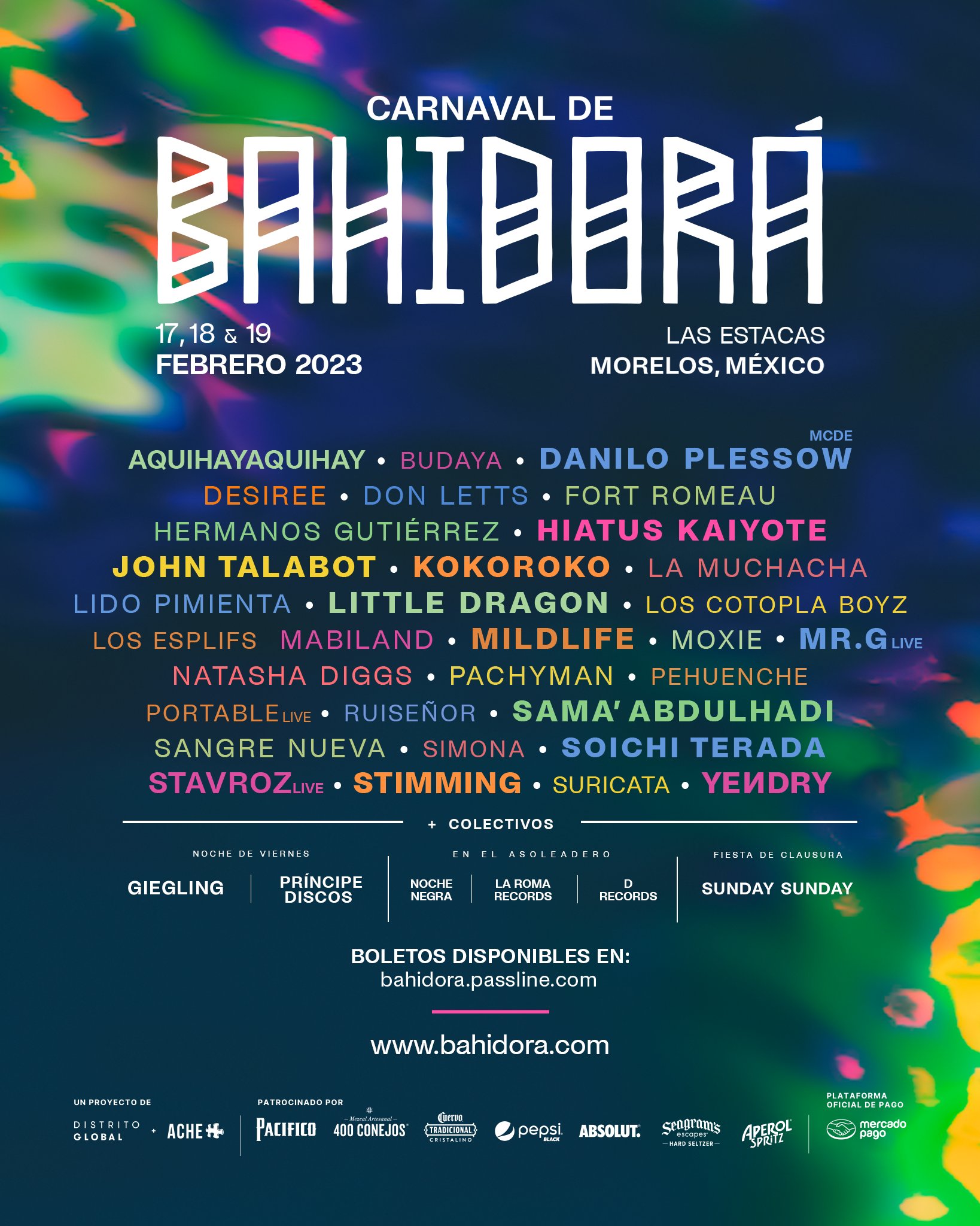 Bahidorá on Twitter "Diversidad de ritmos, unión de culturas y mucha