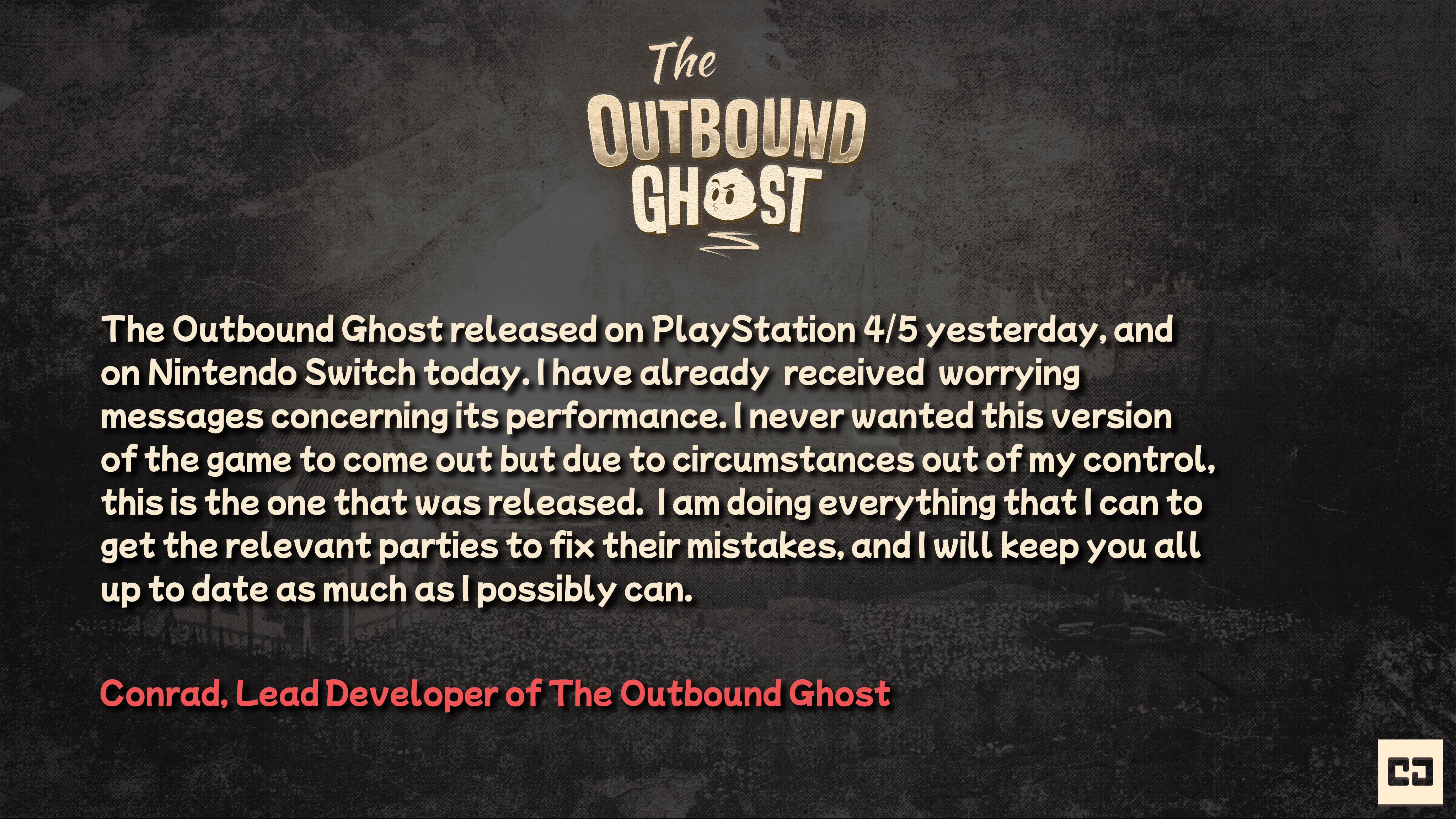 Outbound Ghost devs DMCA strike their own game and accuse publisher of  withholding royalties