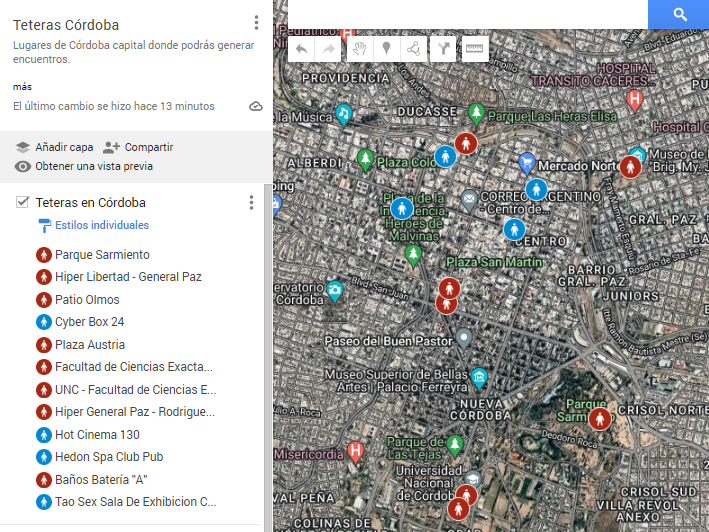 TeterasCba's tweet photo. En el siguiente link podés encontrar ubicación e información sobre las teteras en la ciudad de Córdoba.

🔴En el link encontras información https://t.co/TmH4l9bq8K

Recordá que podés enviar tu aporte por mensaje directo. 💦

*Actualizado al 01/12/22 https://t.co/plTOkbYFMv