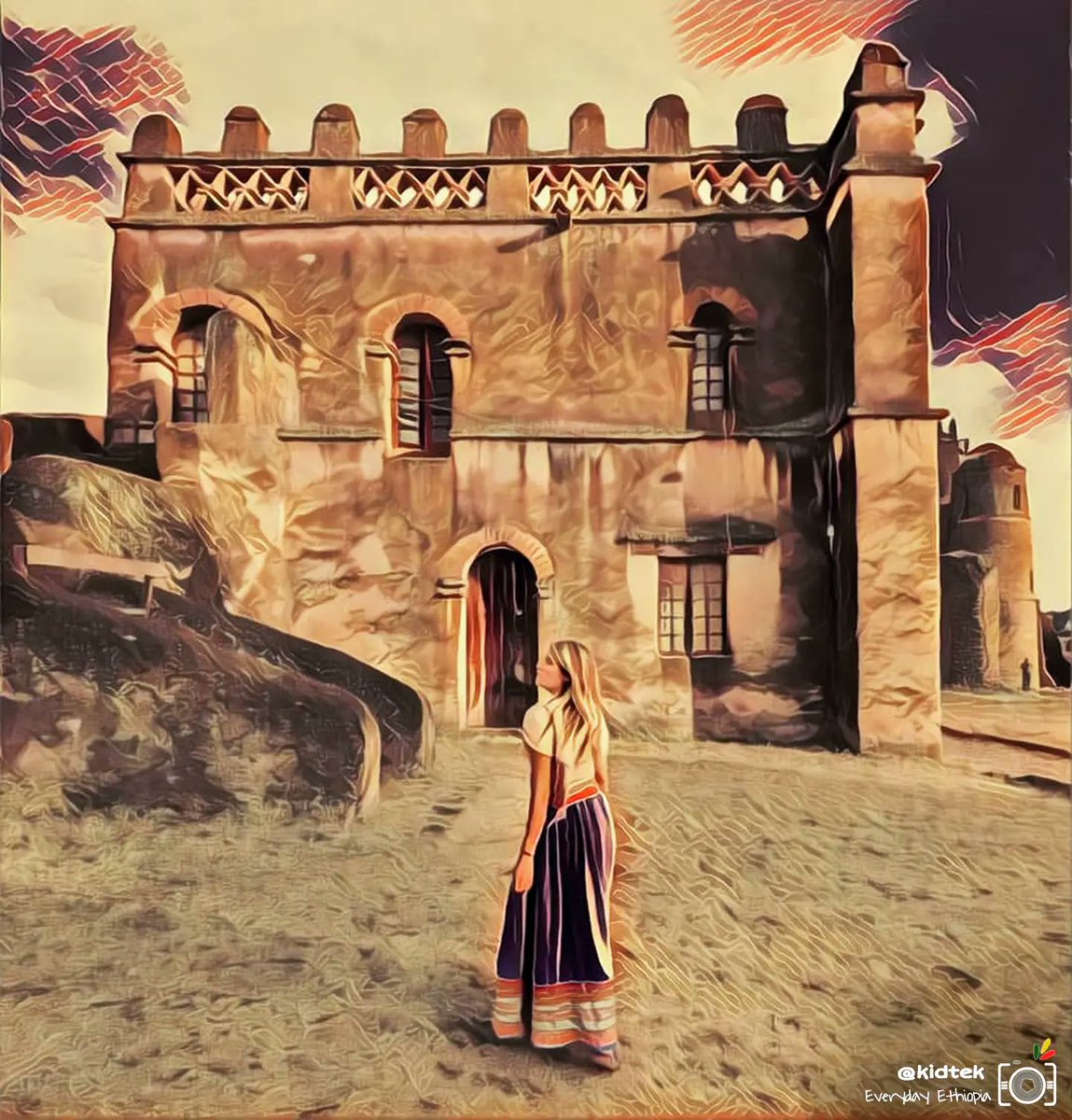🏛 ° 𝕱𝖆𝖘𝖎𝖑 𝒞𝒶𝓈𝓉𝓁𝑒 °🚶🏾‍♀️🏤
#Fasiledes #Castle - #RePost📸
#Gondar || #Ethiopia 🇪🇹
°°° 

Follow ➡️ <a href="/EverydayEthio/">Everyday Ethiopia 💚💛❤</a> ⬅️ 💯 
#habesha #EverydayEthiopia #picoftheday (Credits: <a href="/kidtek/">Gary Hicks</a>)