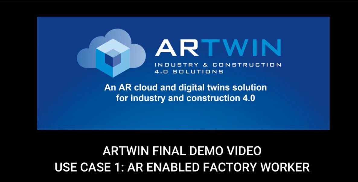 📢 Meet our 1st Use Case: AR enabled factory worker!

👀 Factory workers see all sorts of relevant information about the machine!

💫 They are interacting with at a glance, through ARtwin services!

Check out our video!
⬇️⬇️
lnkd.in/dpDhp4zQ