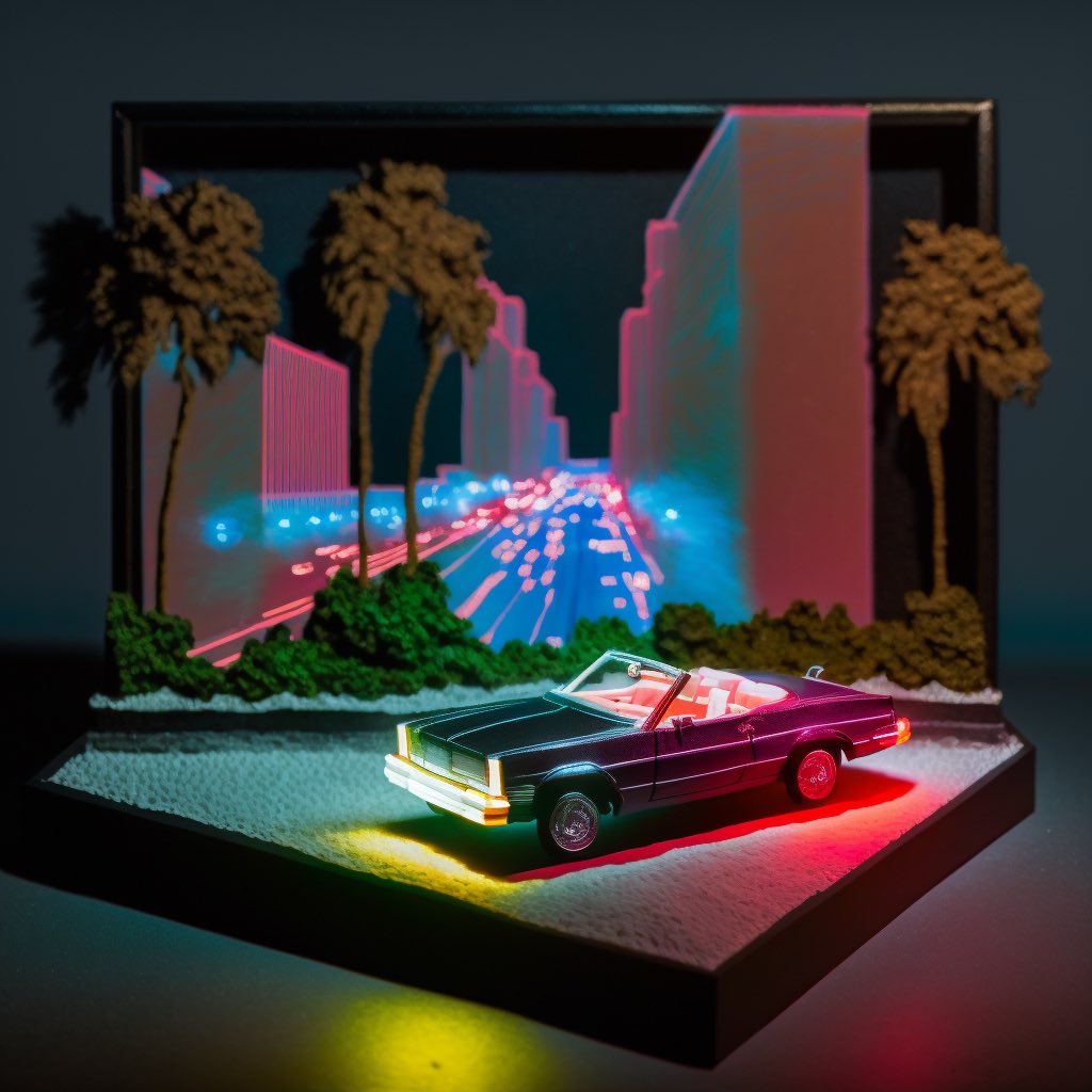 GM ☀️ 

Prompt Inspo:

Miami + Rothko + <a href="/drivrsnft/">DR/VRS 🏁</a> 

#midjourney