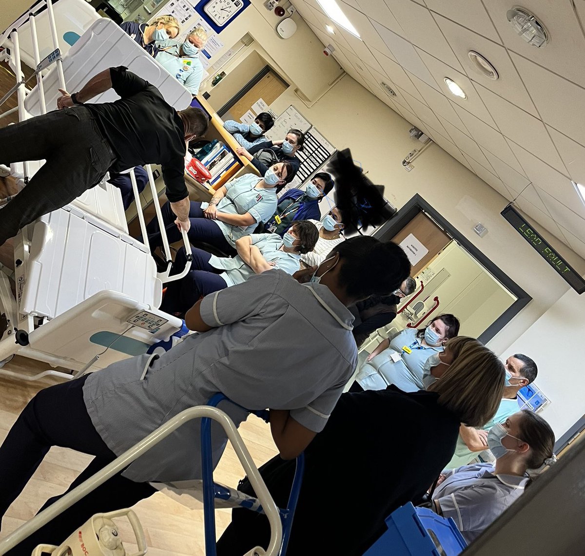 Lydney hospital inpatients tweet media