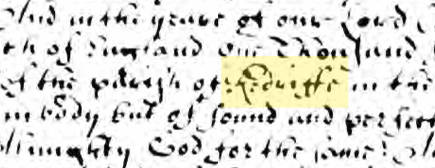 Dave_Lifelines's tweet photo. Things I didn't know at 9 o'clock this morning that I know now ... #273
When someone writing in a 17th century will says that they were of 'Redriffe' in Surrey, the place they're referring to is what we would call Rotherhithe...
#DidNotKnowThat https://t.co/Cp6NqZqSUK