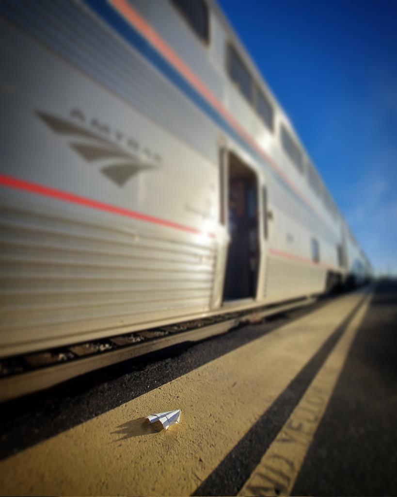 pasyka's tweet photo. Quick fresh air break on a lovely cross-country @Amtrak ride and this scene made me smile. https://t.co/3iEW32ho1c