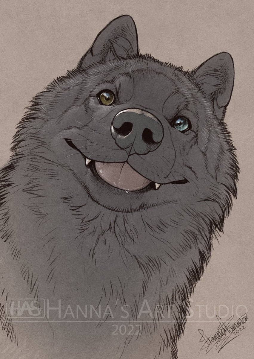 Headshot Sketch C0mms. of Red (owner doesn't have TW) and Newmoon for <a href="/LadyLefice/">Lefice</a> 
New dental🦷bills are coming tomorrow 😅
RT's are greatly appreciated ❤️🔗's🔽

£tsy - 10% OFF: WISDOMTEEF 
(does not apply to custom art)

#FurryArtwork #FurryArtist #Character #Sketching
