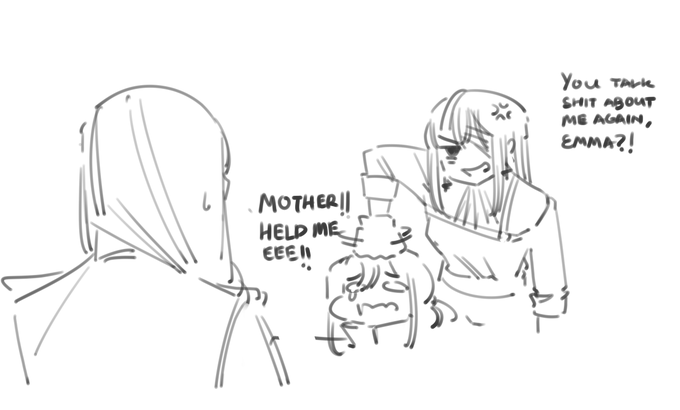 Emma hates Amelia because she is too strict and perfectionist 