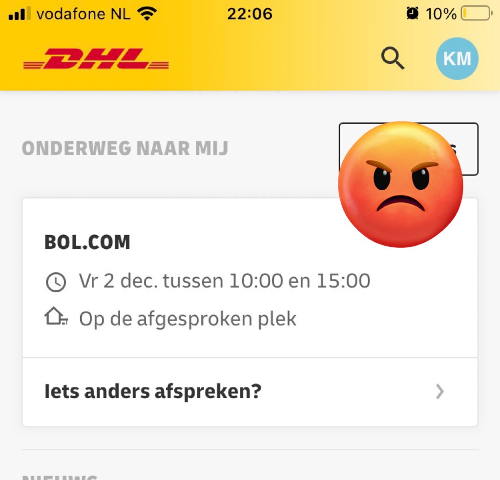 DHL Nederland on Twitter "_WoW_Kelly_ Om jouw klacht specifiek door te zetten