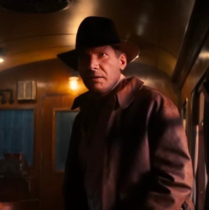 First look at Harrison Ford de-aged in #IndianaJones5