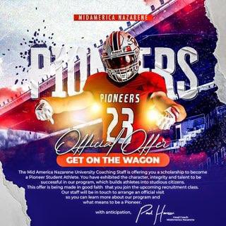 ghounschell05's tweet photo. After a great conversation with @Coach_SambolMNU  I am blessed to have received an offer from @MNUFootball_ https://t.co/9xptrmbmM3