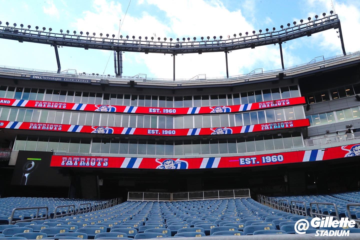 Gillette Stadium on X: Throwback Thursday. #BUFvsNE