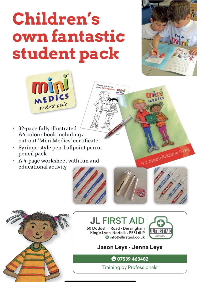 Another 42 mini medics trained this week at Heacham Infant &amp; Junior School! We also delivered a bespoke first aid course to the Junior Sports Leaders.
More mini medic dates will be released tomorrow for January &amp; February!
<a href="/SP_HJ_HI_WNAT/">Snettisham, Heacham Infant and Junior _WNAT</a> <a href="/WestnorfolkSSP/">West Norfolk SSP</a> <a href="/WNAT_Home/">West Norfolk Academies Trust</a>  <a href="/tracybower67/">Tracy Bower</a>