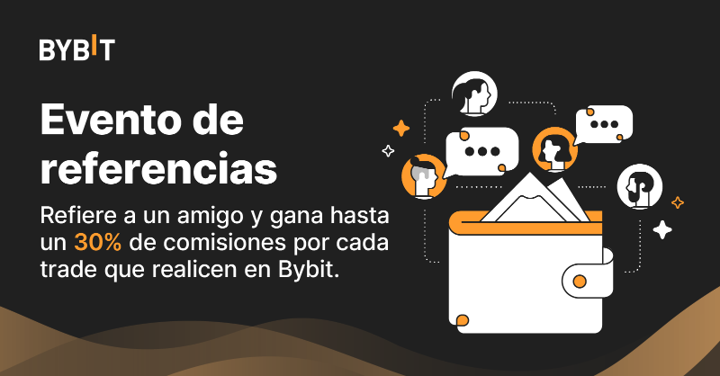 Bybit_Latam's tweet photo. 🔥 Refiere a amigos y gana hasta un 30% en comisiones cuando hagan trading en #Bybit ⤵️
