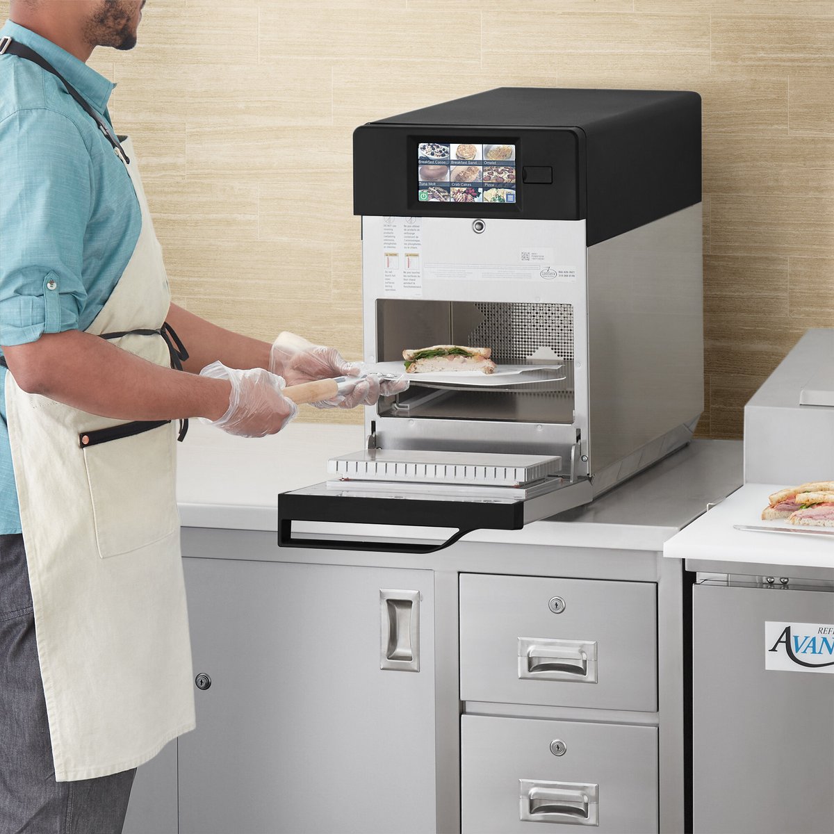 Webstaurant's tweet photo. Ready, set, go! This high-speed countertop oven quickly heats food so you can easily get through the lunch rush. 🥪 Shop @ACP_Inc with the link below. 

https://t.co/rQ1HgU5Cpv https://t.co/i2wb8rTeRn