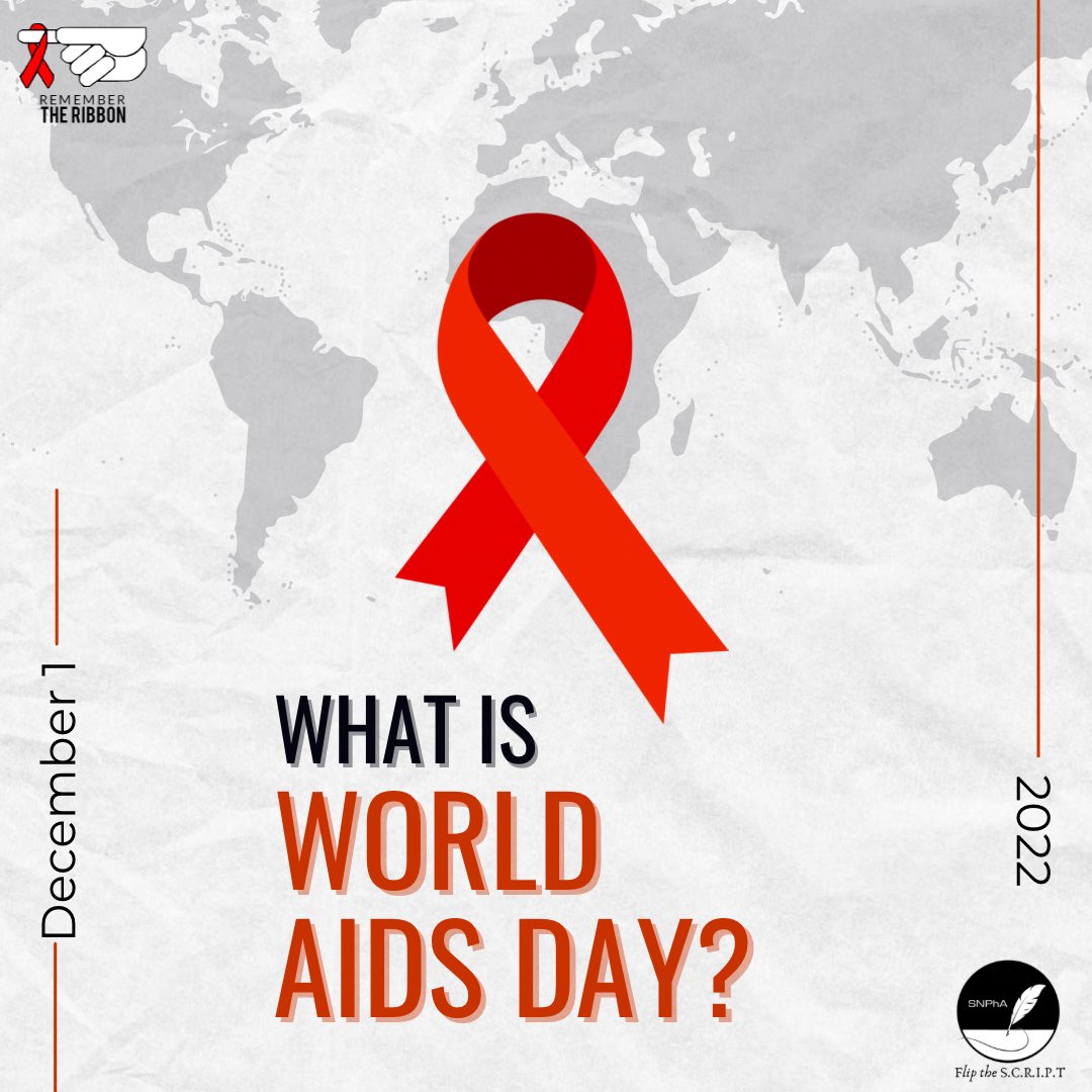 SNPhARTR's tweet photo. World AIDS Day was founded in 1988 to unite individuals globally in the fight to end HIV, support those living with HIV, and remember those lost to AIDS-related illnesses. Each year, it is recognized on December 1st through various initiatives and activities. https://t.co/C0yWo32lz4