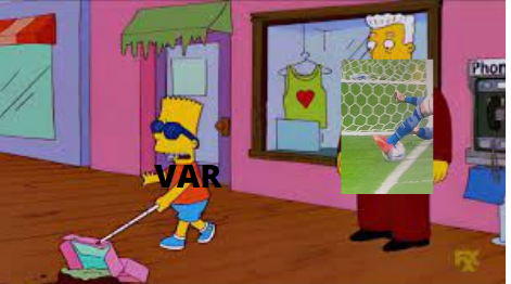 El var del partido de España vs Japon