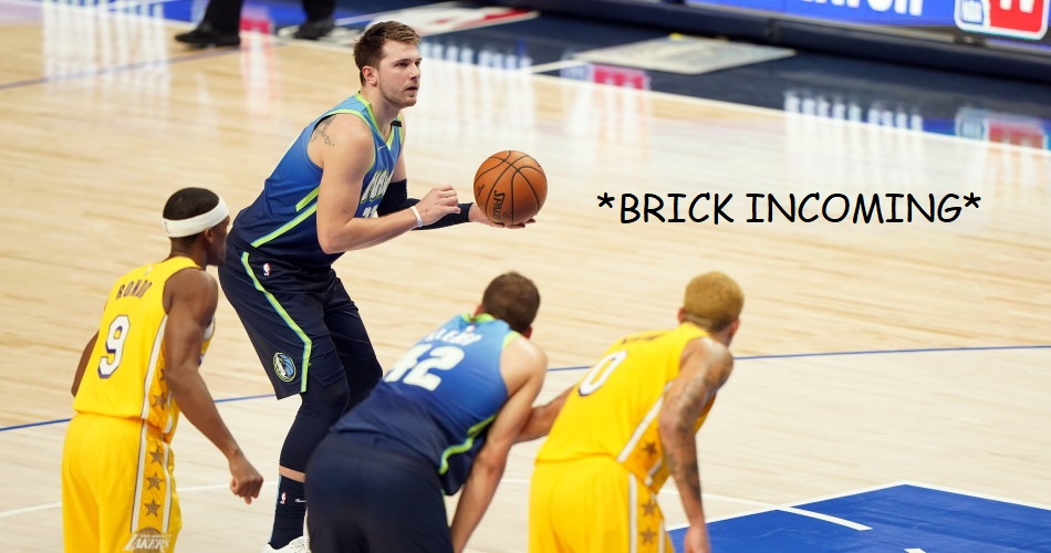 ObsNBAFacts's tweet photo. Fact #133: Current season leaders in FTA and their FT%:

1. @luka7doncic 213, 72.3%
2. @Giannis_An34 212, 60.8%
3. @shaiglalex 185, 91.9%

Next FT% worse than Luka: 
23. @Zionwilliamson 108 FTA, 71.3%

Next FT% worse than Giannis:
43. @masonplumlee 82 FTA, 56.1% https://t.co/Ln22mypS6l