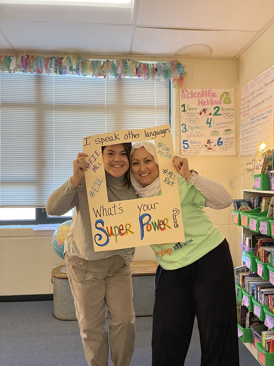 Mrs_Alnatour's tweet photo. Love teaching at the same school as @mrs_eakins! I knew her when she was a student teacher. She rocked it from day 1 with her creativity, genuine passion for teaching & her amazing connections with children. ❤️ u girl! #InnElementary #gcsschools #bilingualsuperpower https://t.co/GqvT6QL5wM